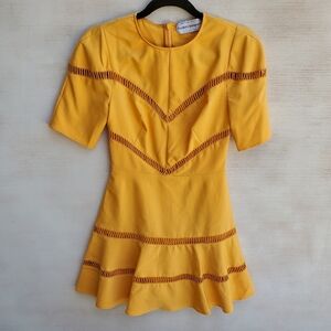 NEW Finders Keepers Orange A Line Dress